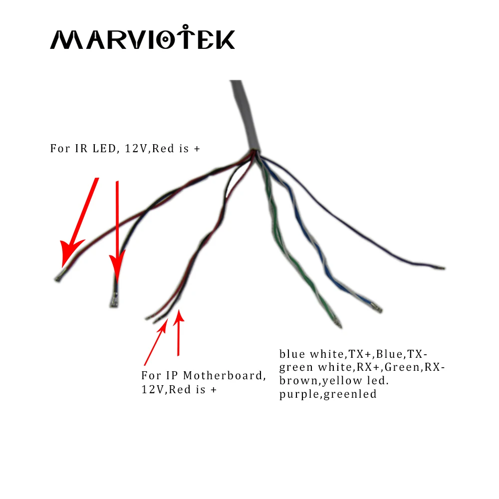 Аксессуары для видеонаблюдения кабель ip камеры материнская плата мощность видео