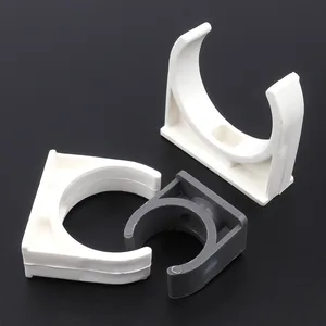 NuoNuoWell 50 шт.лот ID 20  50 мм пвх трубный зажим садовые микроирригационные фитинги U-Образный Ремешок для труб садовые водяные соединители