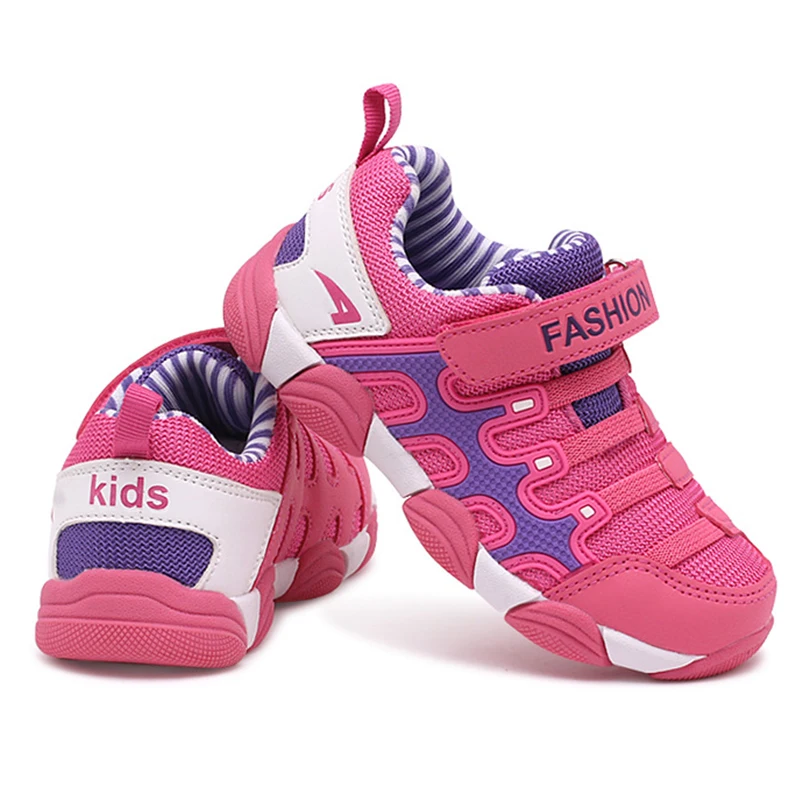 New Children Shoes Boys Sneakers Girls Sport Child leisure Trainers Casual Breathable Mesh Patchwork Kids Running | Детская одежда и