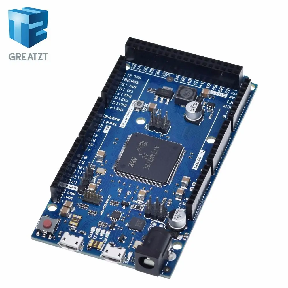 Официальный Совместимость из за R3 доска SAM3X8E 32 битный ARM Cortex M3 / Mega2560 Duemilanove 2013 для
