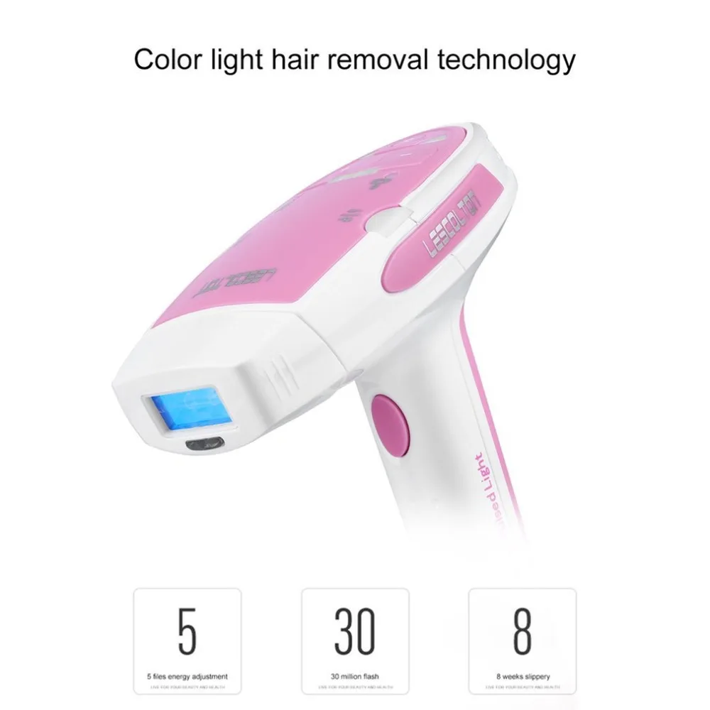 LESCOLTON T006 Safe Use Razor Hair Removal Painless IPL Home Pulsed Light with LCD Display for Men & Women | Бытовая техника
