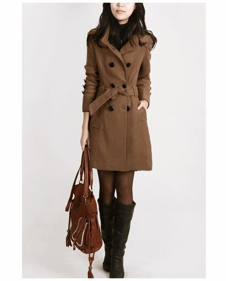 Элегантный облегающий тренчкот в европейском стиле 2019 модный Двубортный