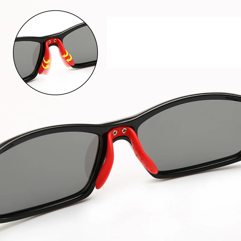 Cubojue TR90 Polarized Men's Sunglasses Sport Sun Glasses for Man Mirrored Polaroid Goggles Driving Running Shades UV400 |