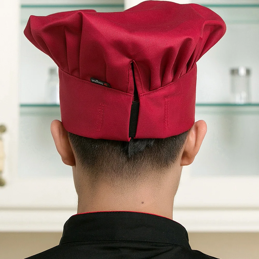 Регулируемая шляпа в виде грибов шеф повара для отеля ресторана кафе