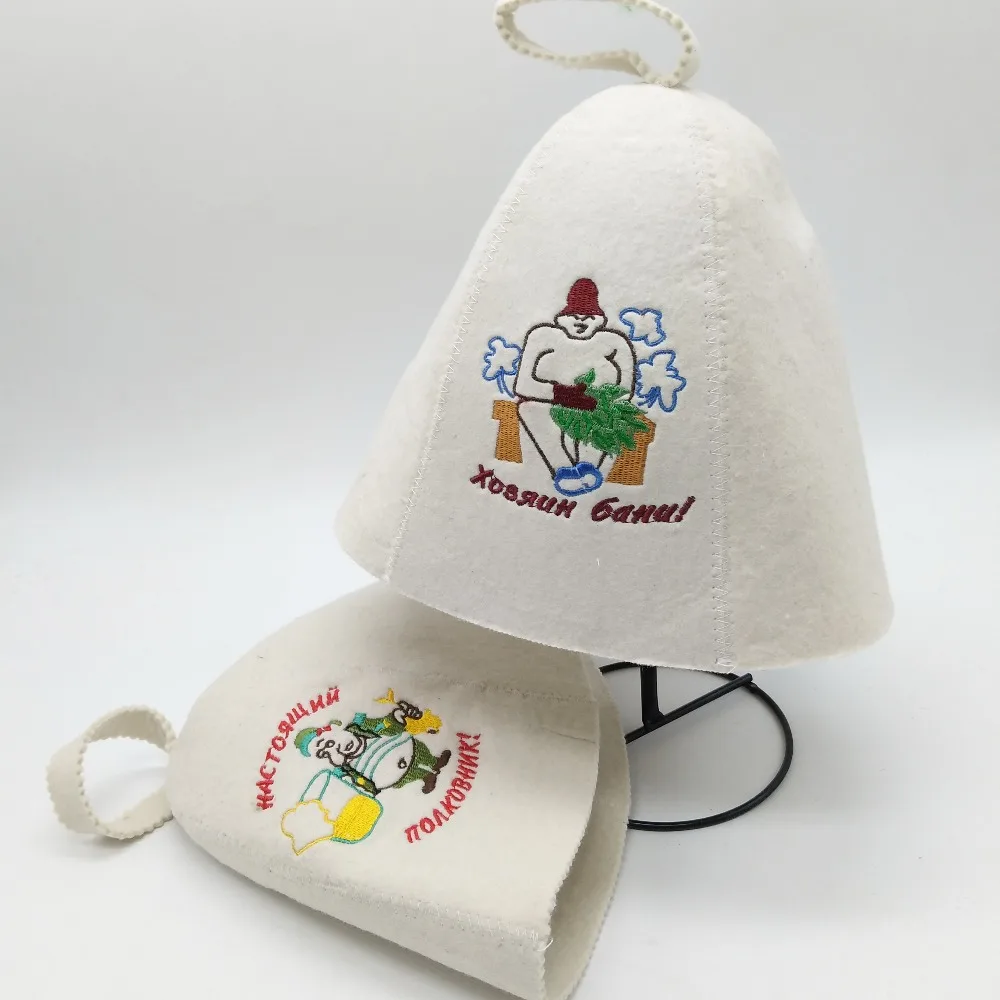 Две разные вышитые шляпы для ванной шапочка душа защита волос предотвращения