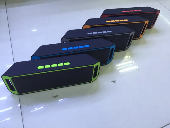Беспроводной динамик Bluetooth 4 0 Caixa De Som стерео сабвуфер s TF USB FM радио встроенный