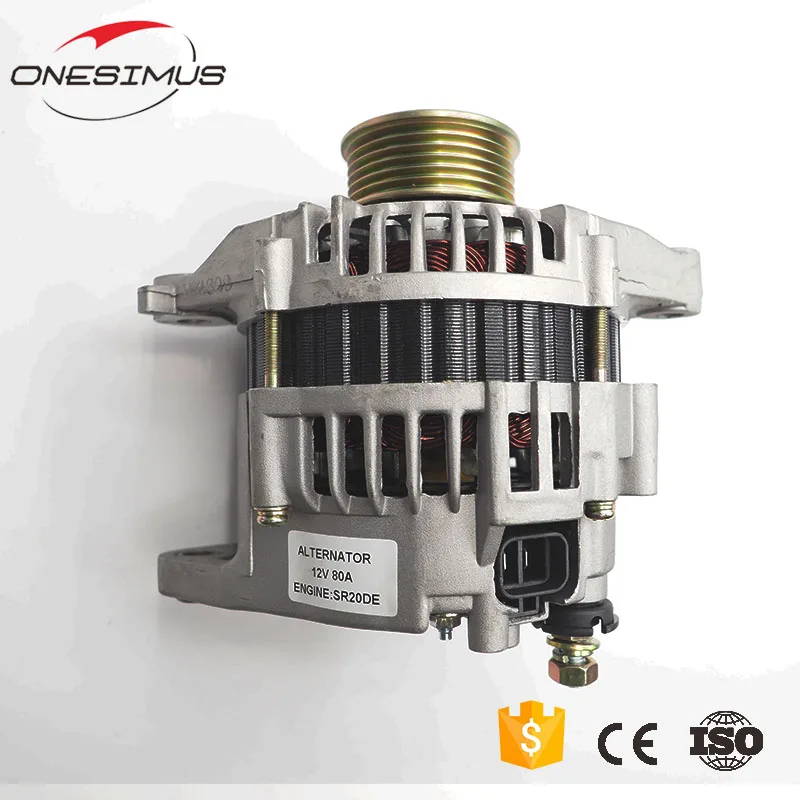 12 V/80A генератора OEM 23100-3M200 для N-SR18 SR20 GA16DE QG18DE ALMERA I Hatchback/ALMERA I