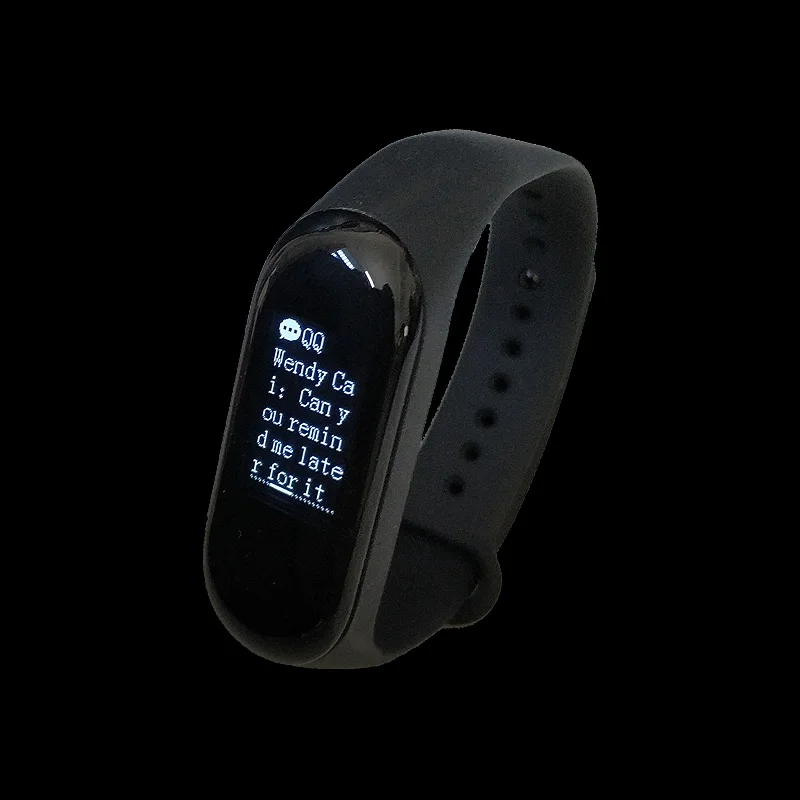 Оригинальный Смарт браслет Xiaomi Mi Band 3 5ATM водонепроницаемый с сенсорным OLED экраном