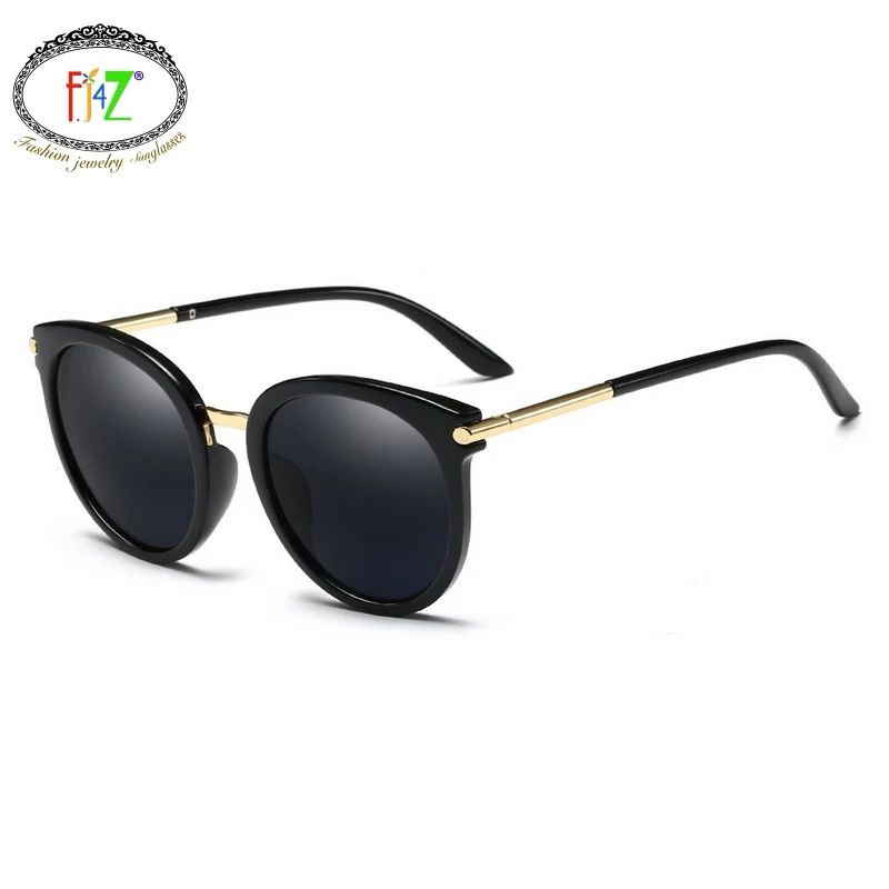 F. J4Z Новые солнцезащитные очки кошачий глаз для женщин модные крутые винтажные