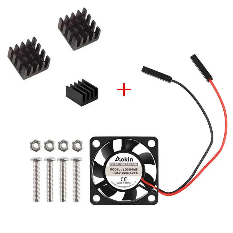 Чехол Aokin для Raspberry Pi 4 9 слоев акриловая крышка оболочка с охлаждающим