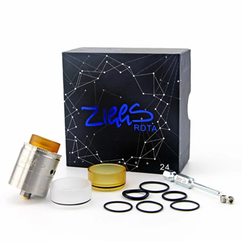 Бак Advken Ziggs RDTA 100% оригинал двойная нить 510 24 мм бак атомайзера AFC система открытые