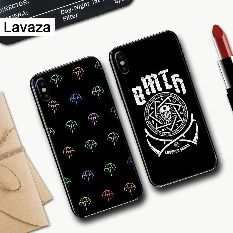 Силиконовый чехол Bring Me the Horizon Dust для iPhone 5 5S 6 6S Plus 7 8 11 Pro X XS Max XR|Бамперы| |