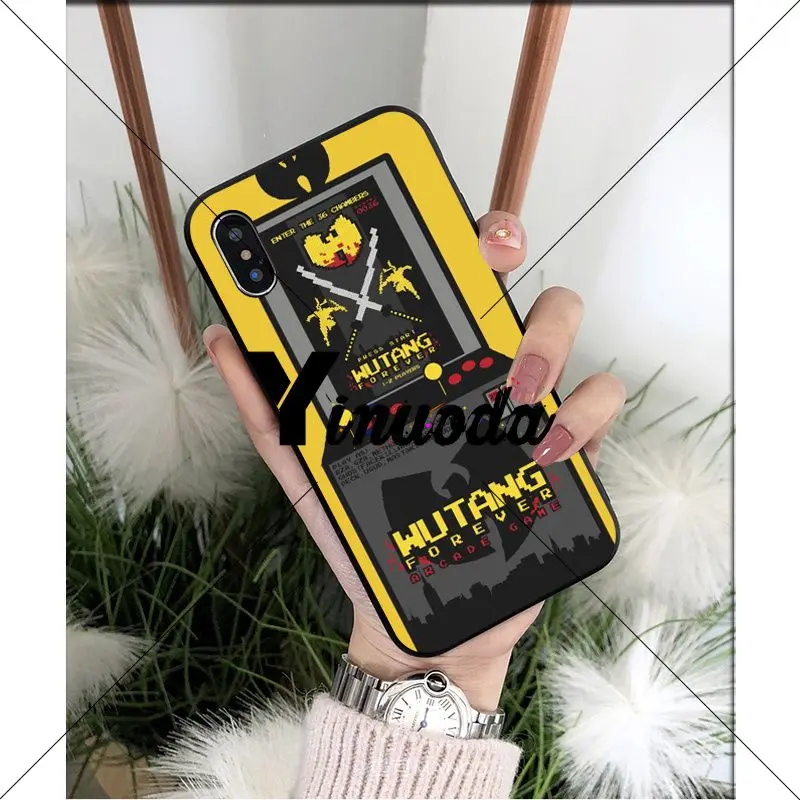 Yinuoda Wu-Tang Wu Tang Clan ультратонкий качественный чехол для телефона Apple iPhone 8 7 6 6S Plus X XS MAX