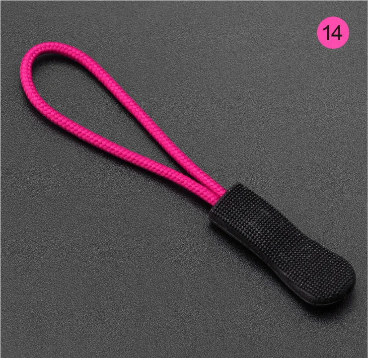 10pcs Zipper pull 29colors zipper slider suitcase slip rope puller detachable clip cord bags garment accessory | Дом и сад