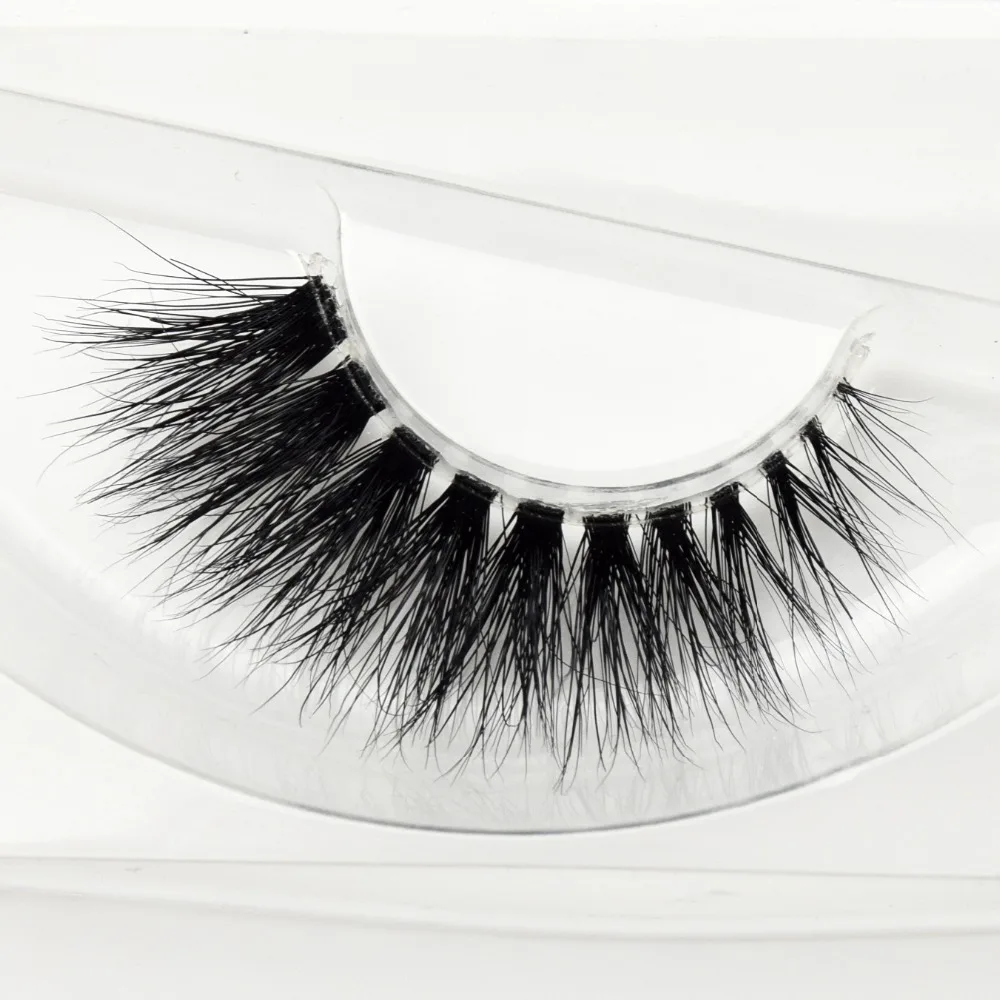 Visofree норковые ресницы 3D невидимая лента натуральные черные накладные полная