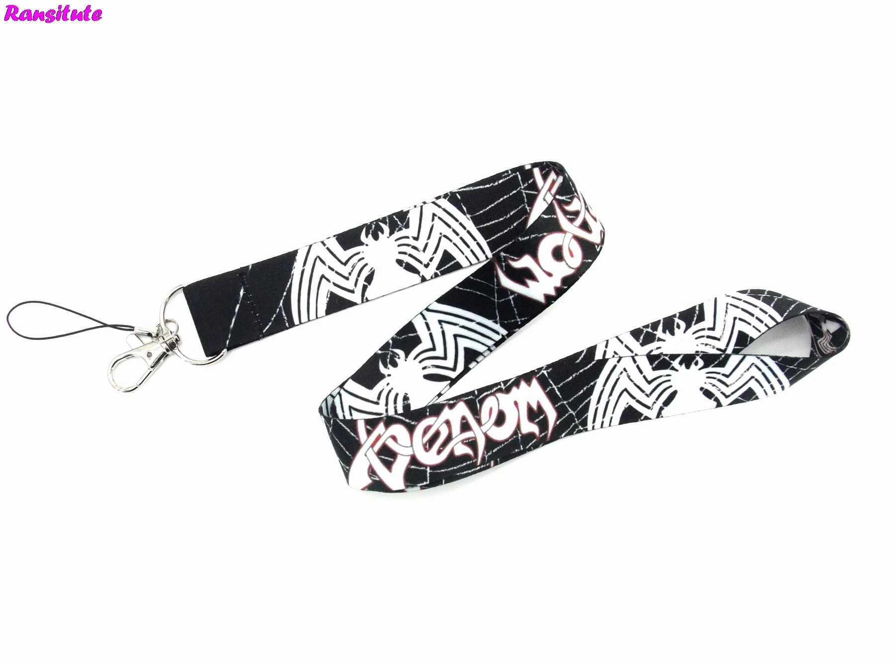 Ransitute Venom Lanyard Neck Strap for keys ID Card Mobile Phone Straps Badge Holder DIY Hang Rope R413