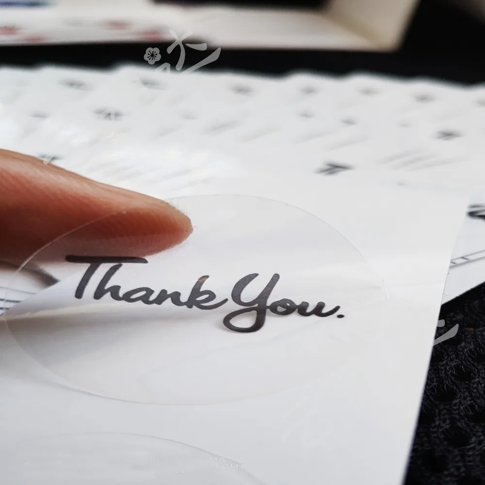 1000 шт. прозрачные наклейки из ПВХ диаметр 30 мм|Канцелярские наклейки| |