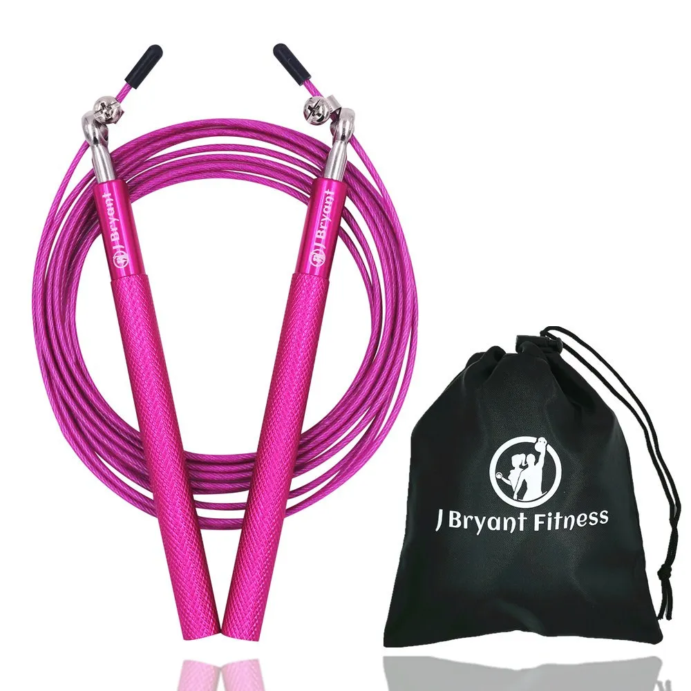 No Spare Cable J byrant Crossfit скакалка тренажеры Скорость Скакалка Профессиональная Скакалка скакалка для кроссфита для ММА Боксерские спортивная сумка Fitness пропустить TRAINING с сумкой запасной кабель рашгард - Цвет: No Spare Cable