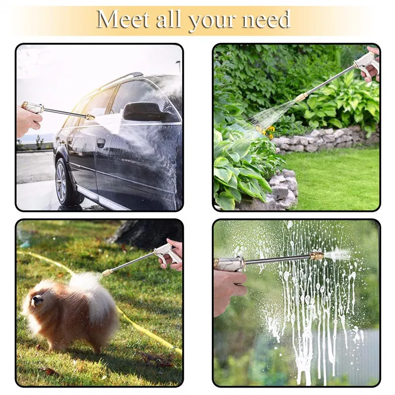 Водяной пистолет высокого давления FIRMOR садовый распылитель для воды насадка