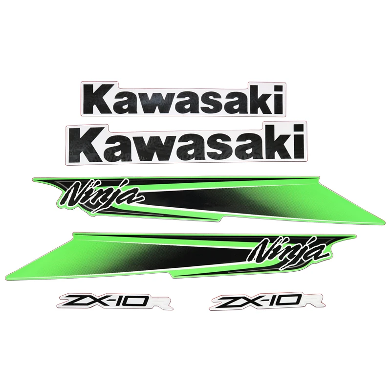 Мотоцикл для Kawasaki NinjaZX10R 2011 2013 Ninja ZX 10R 11 13 ZX10R Стикеры полный комплект аппликация