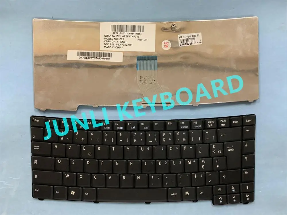 JUNLI клавиатура для Acer Ferrari 4000 ZF1 AEZF1TNF013 99. N7082.10F французский|Клавиатуры замены| |