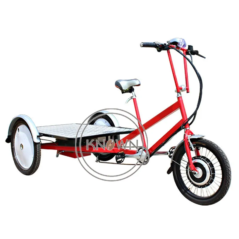 

Mobile electric street cargo bicycle transport trike tricycle bike
