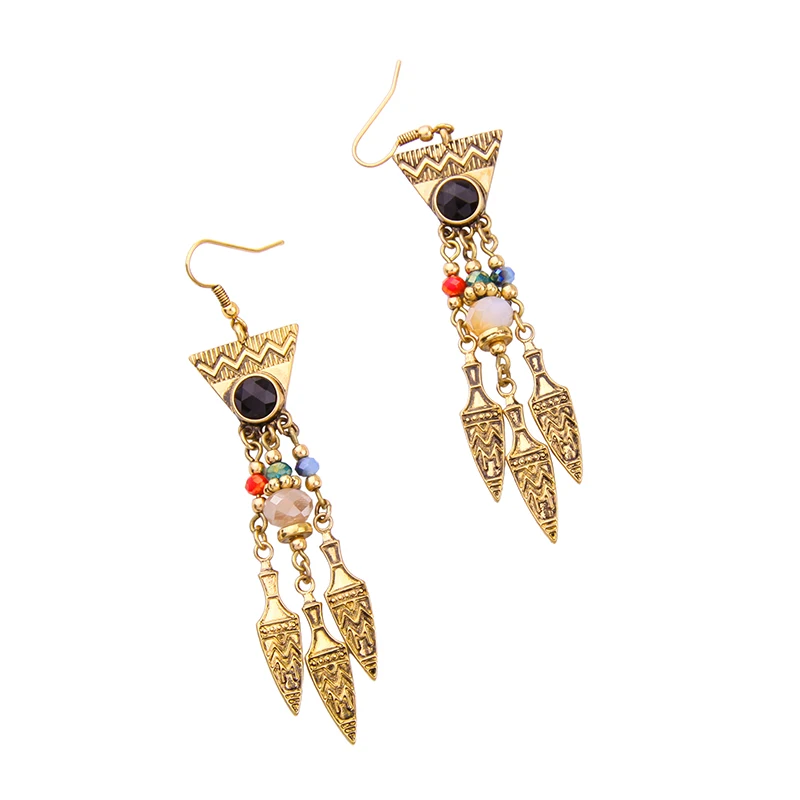 Год Сбора Винограда способа Заклепки Подвески Долго Люстра Этнические Серьги