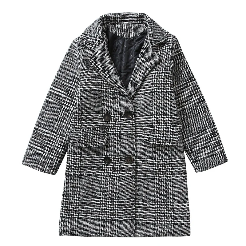 Зимнее пальто для девочек детская ветровка школьная куртка подростков куртки