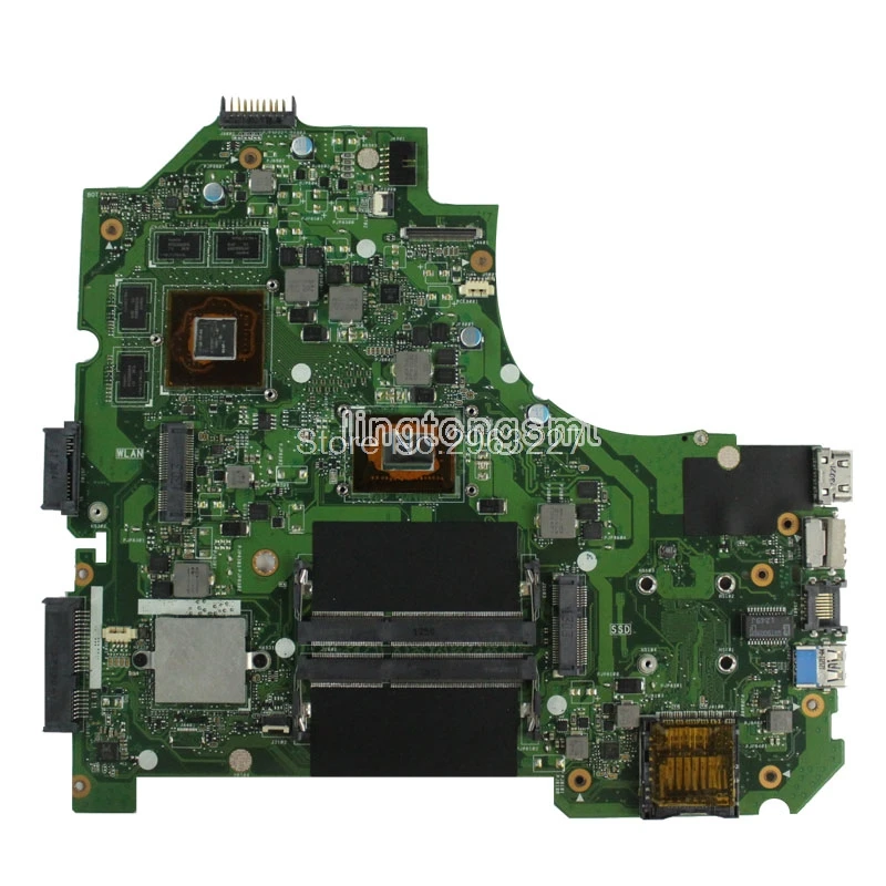 K56CM материнская плата REV2.0 I5 3317U GT635 2G для For Asus S550CM S56C S56CM K56C ноутбука
