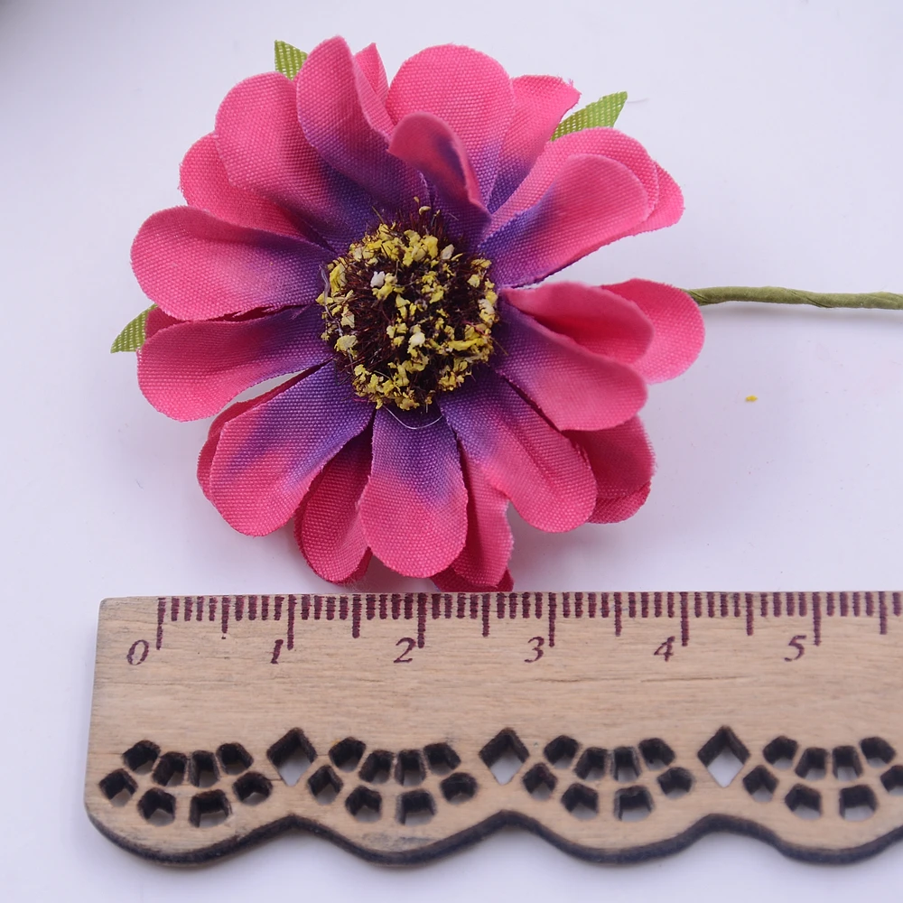 Бесплатная доставка 6 шт. 3 см шелковые букет искусственных Маков вишневые