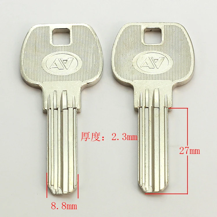 Av-компьютер двухрядный пустый ключ B386 домашняя заготовка ключей для двери