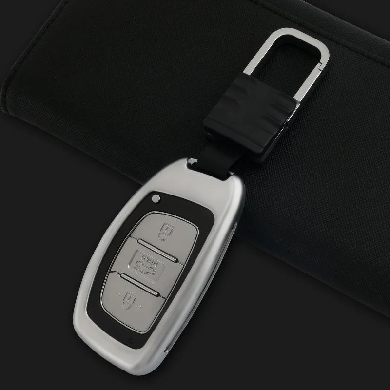 Сплав кольцо для ключей автомобиля брелок держатель Автомобильный ключ чехол