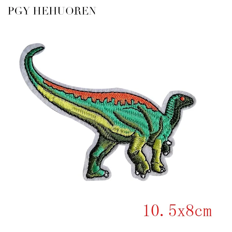Cartoon Dinosaur Jurassic Park Patch Embroidered Ironing Stickers Patches For Clothes Iron On Movies Parches Anime Decor |