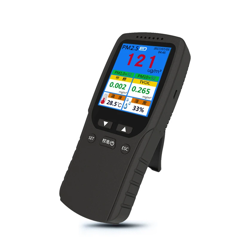 Портативный воздушный мультигазовый детектор PM2.5 цифровой качества воздуха