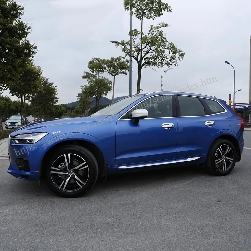 4 шт. для Volvo XC60 2018 ABS Хромированная внутренняя дверная ручка Чаша накладка в