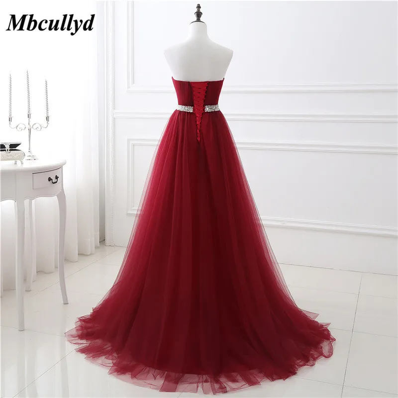 Платье подружки невесты с открытой спинкой темно красное платье для свадебной