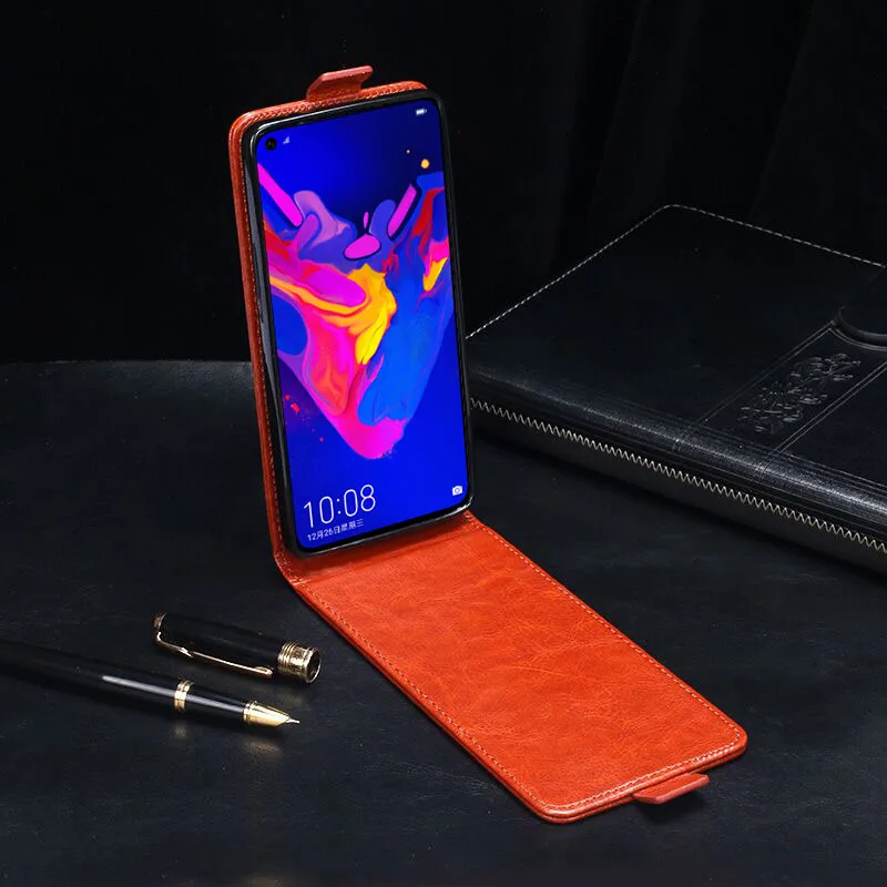 Чехол для Huawei Honor View 20 6 4 дюйма высококачественный флип-чехол из искусственной
