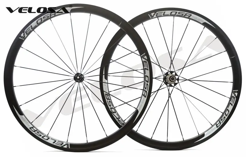 Velosa Sprint 35 велосипедная углеродная колесная пара 38 мм клинчерная/трубчатая 700C