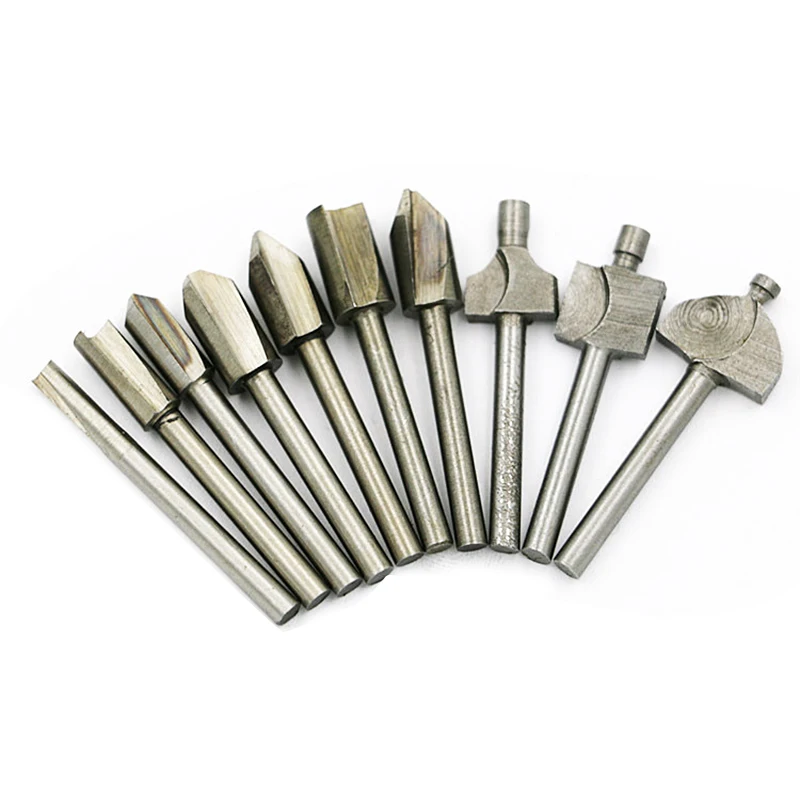 10 шт. высокоскоростной стальной деревообрабатывающий электрический