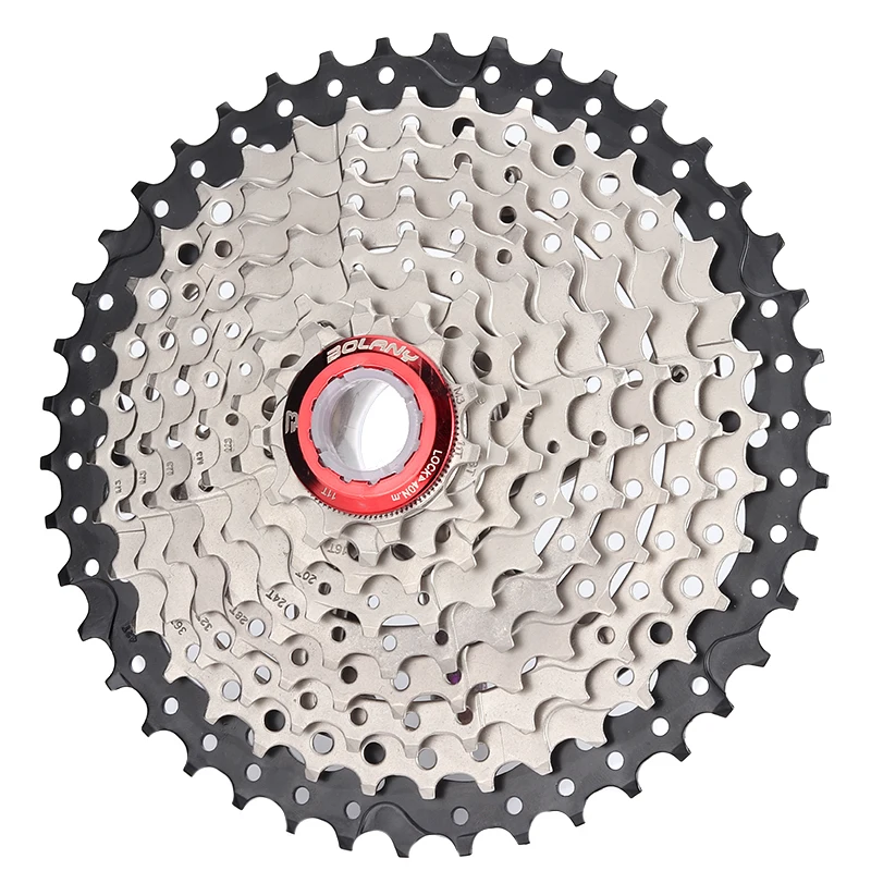 Кассета BOLANY MTB 9 скоростей 11 42 t детали для горного велосипеда кассета совместимая