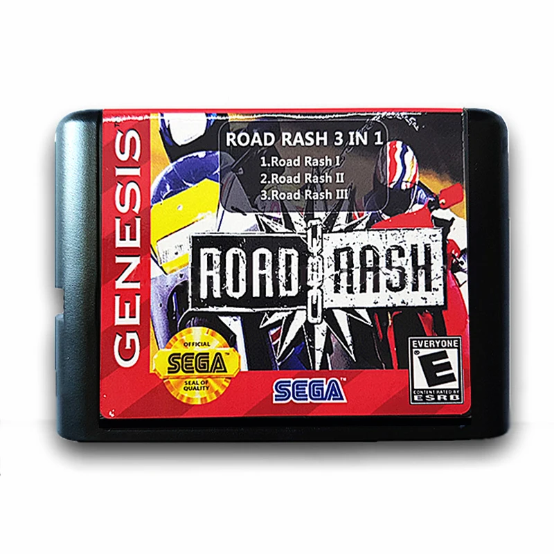 Картридж дорожный 8 битный игровой для Sega MegaDrive Genesis PAL и NTSC|Картриджи| |