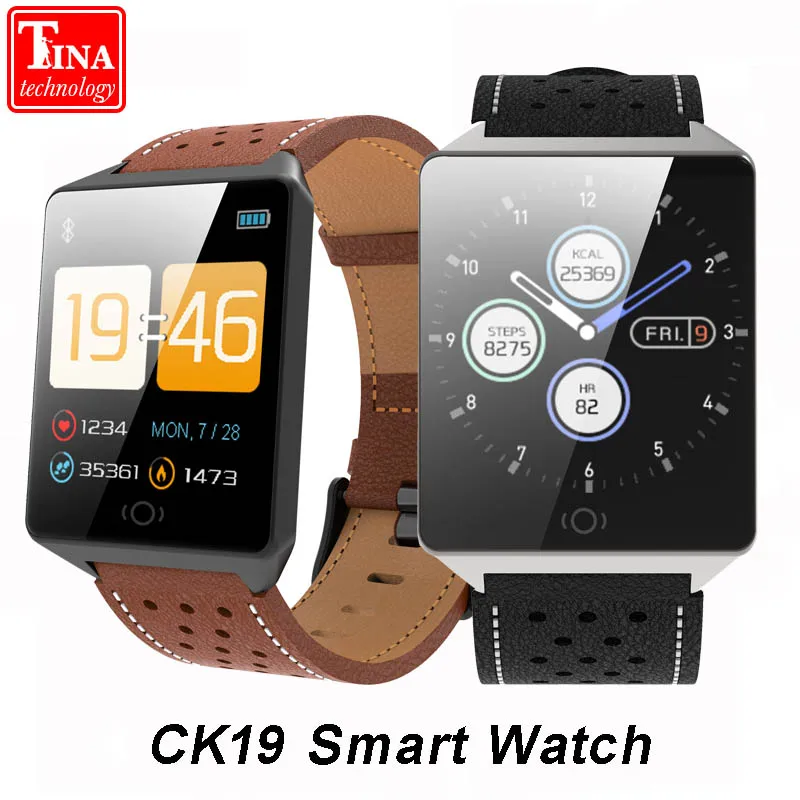 CK19 умный браслет фитнес-трекер для мужчин и женщин SquareSmart кровяное давление
