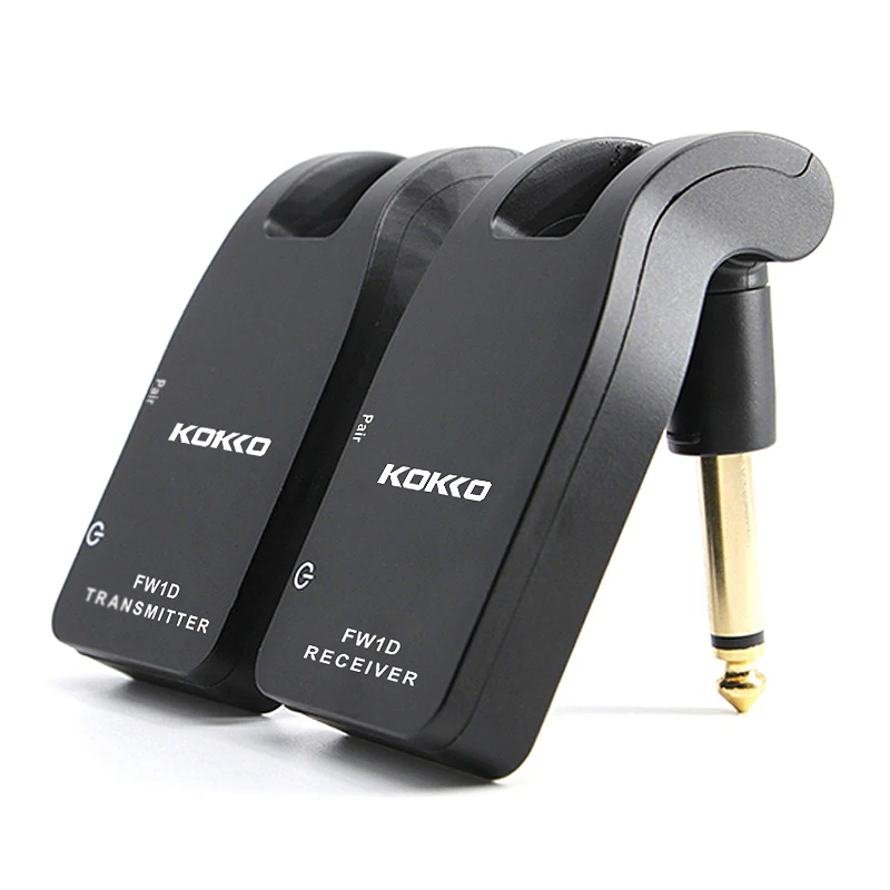 KOKKO FW1D 2 4 Ghz гитарная Беспроводная система подключения 280 градусов Roating Head 24Bit/48KHZ