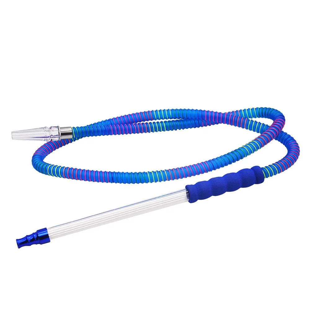COURNOT Sponge Acrylic Handle Hookah Hose Tube Plastic Shisha Hose 1.74M Colorful Sheesha Chicha Narguile Hose Pipe Accessories