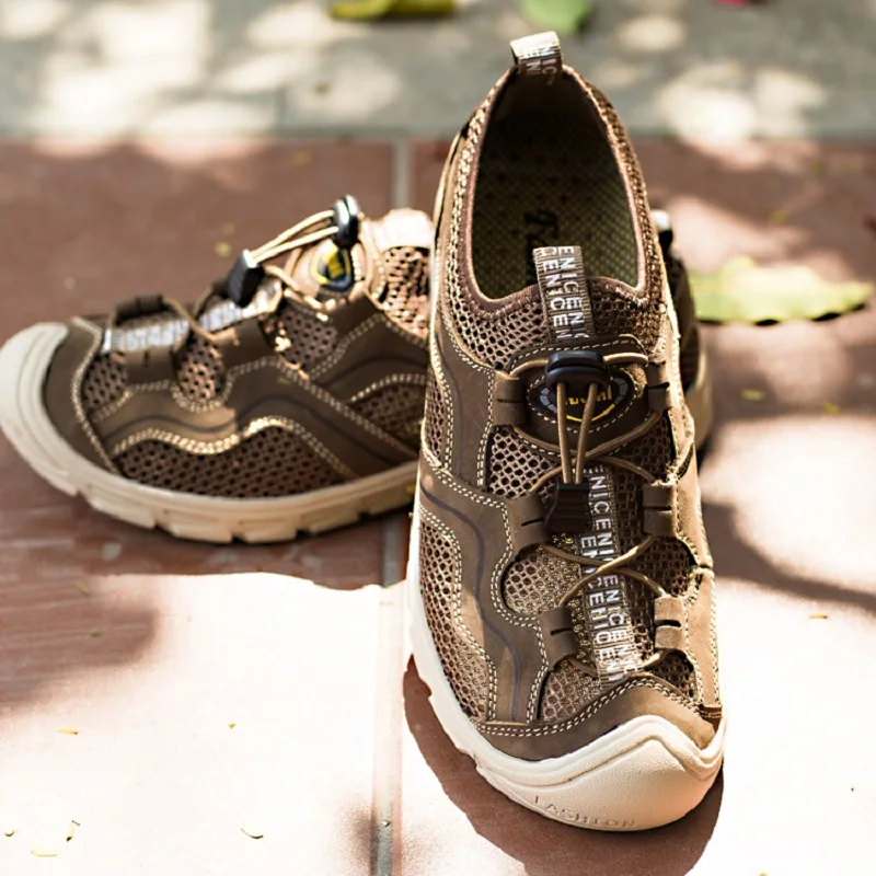 Сетчатые кроссовки Мужская обувь Уличная Chaussures Обувь на плоской подошве
