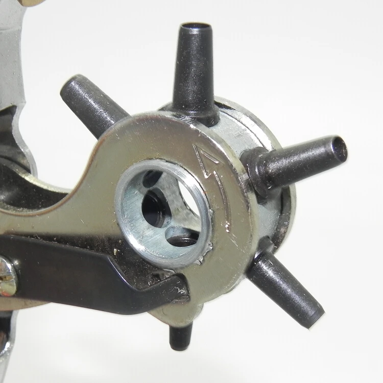 Дырокол ручной работы из стали и пвх красный дырокол для ремня карбоновый