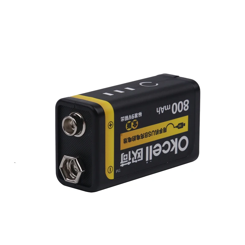 Оригинальный USB аккумулятор OKCELL 9 В 800 мА/ч портативная микро батарея модель