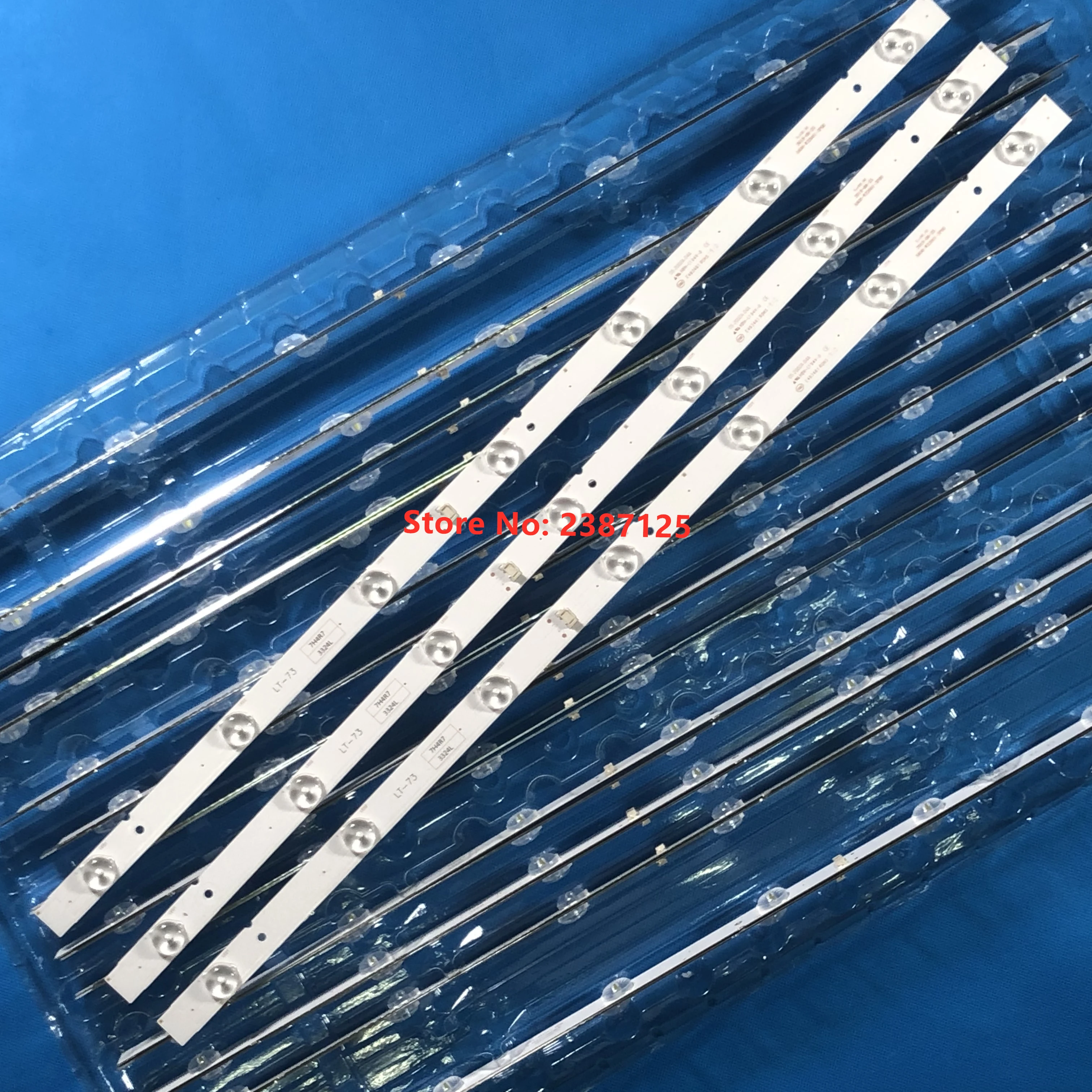 100% Новые 3 шт. 607 мм светодиодный Подсветка полоса 7 s 5800-W32001-3P00 05-20024A-04A для LC320DXJ-SFA2