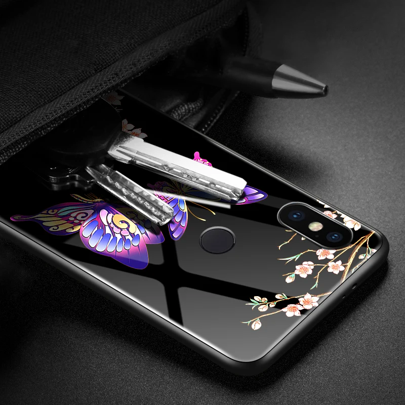 GKK Case for Xiaomi Redmi Note 5 Global Back Glass Soft TPU Silicone Full Protection note pro Cover Fundas | Мобильные телефоны и