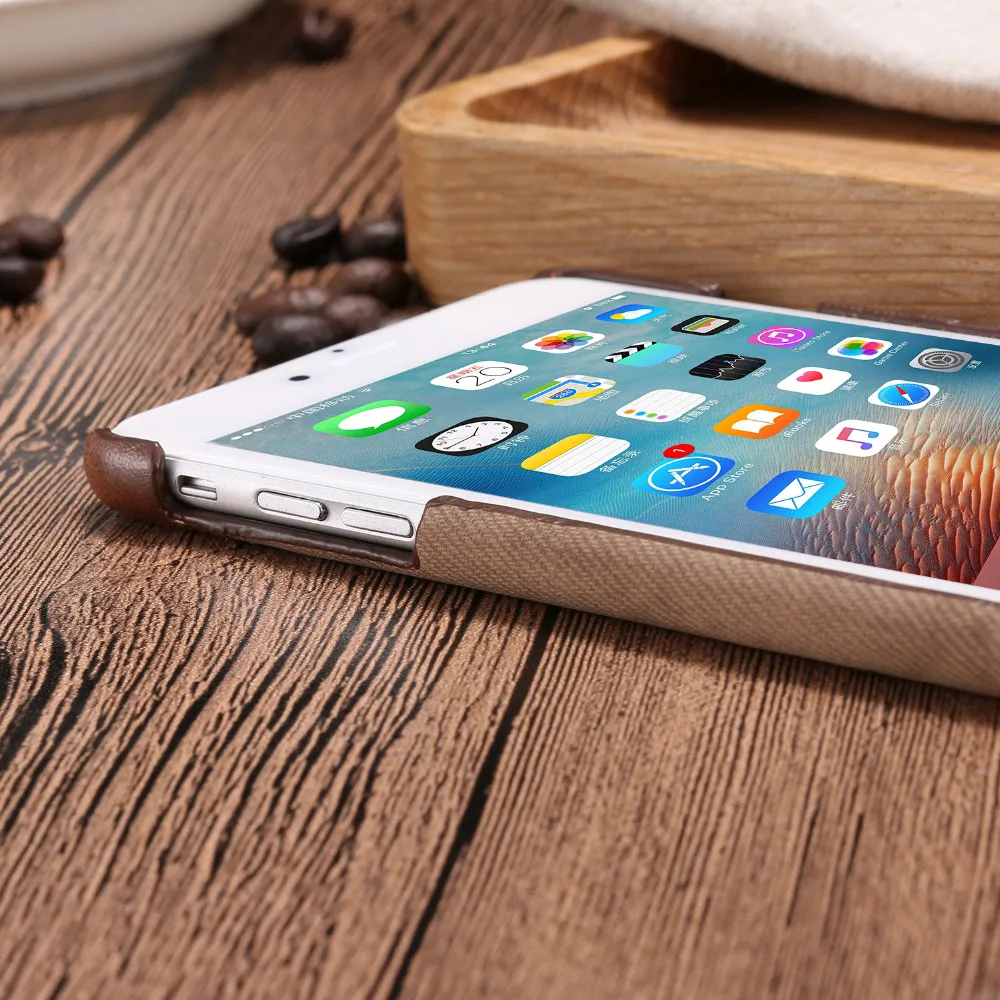 6 S Plus 5 дюймов роскошный джинсовый узор задняя крышка для iPhone 6splus